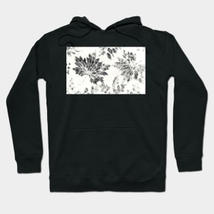 Delphinium leaf print Hoodie